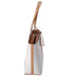 Michael Kors Jet Set Travel Medium Zip Top Tote Deer Multi Vanilla MK Signature Michael Kors Handbags